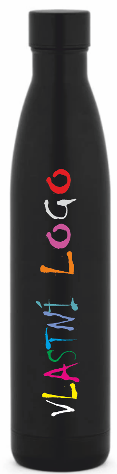  Dvoustěnná láhev z nerezové oceli RE-BUFFON XL s potiskem