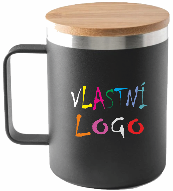  Hrnek z  nerezové oceli LAUDA s potiskem