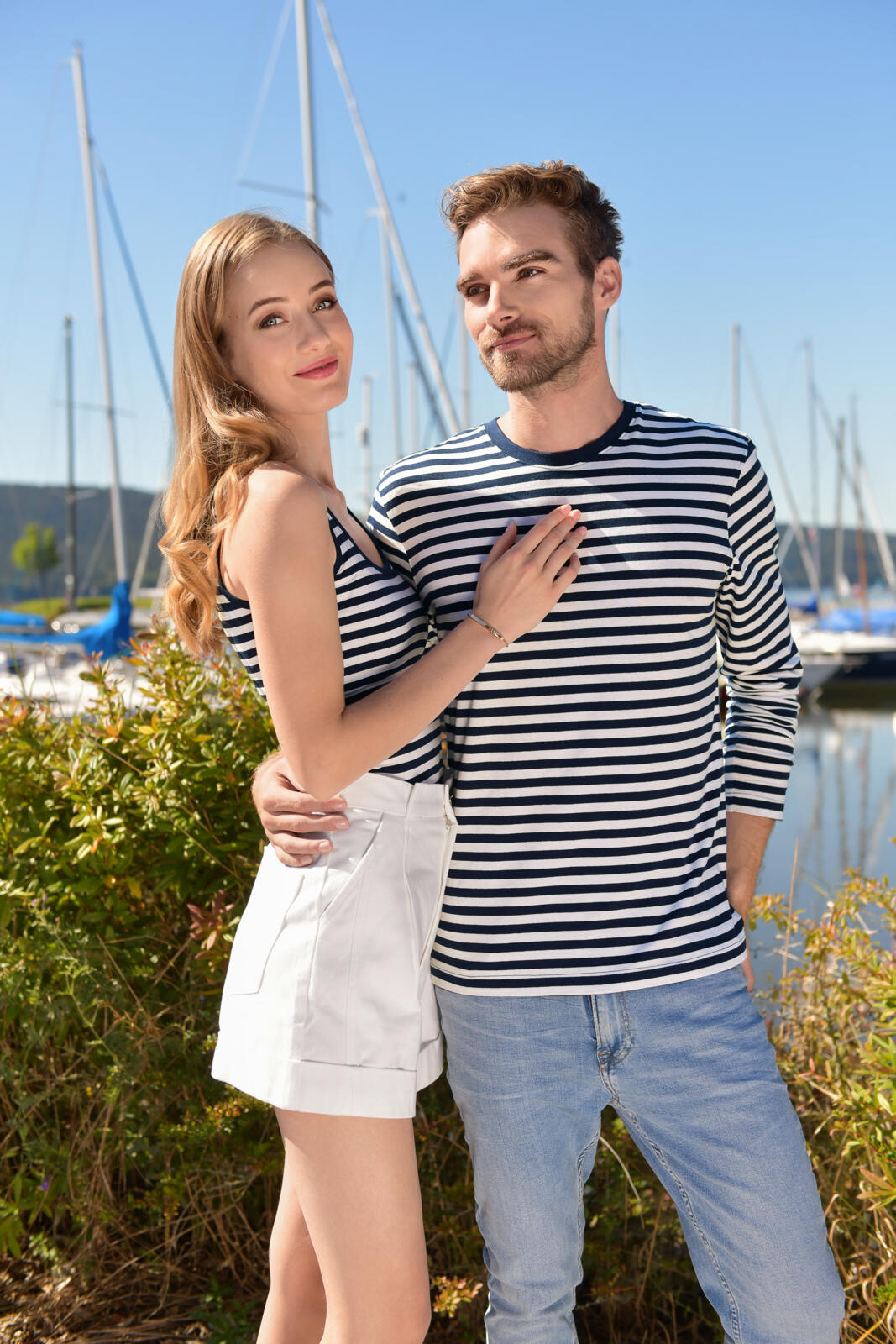 Pruhované tílko dámské SAILOR