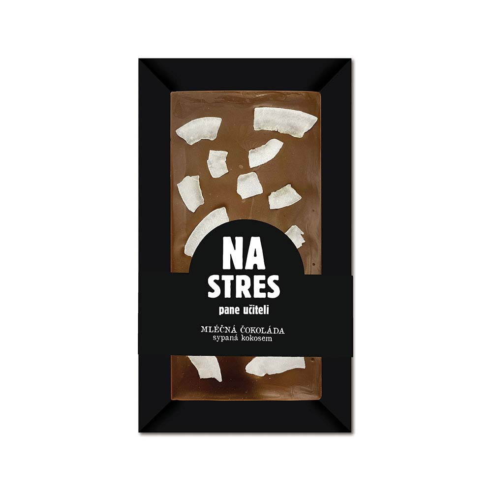 Ručně vyráběná mléčná čokoláda - 80 g