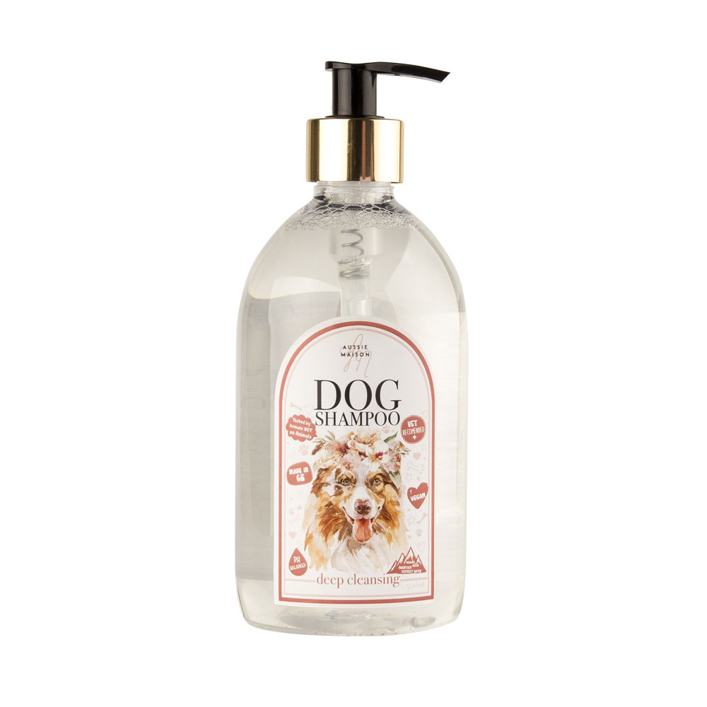 Aussie Maison Veterinární šampon pro psy – Deep cleansing 500ml