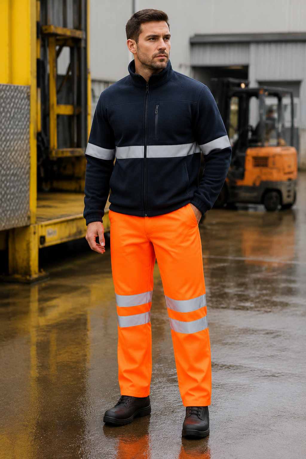 Hi-Vis GO/RT reflexní kalhoty