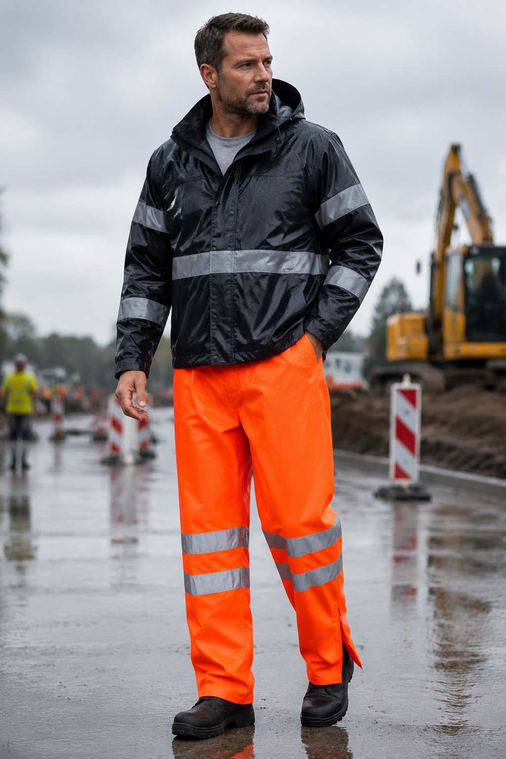 Hi-Vis reflexní kalhoty Traffic