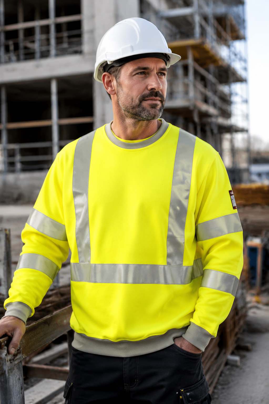  Mikina Flame Resistant Anti-Static Hi-Vis