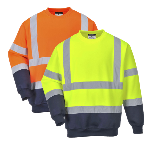 Reflexní mikina pracovní