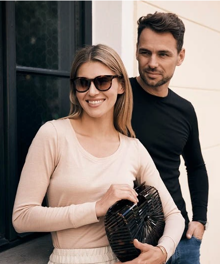 Dámské  tričko z merino vlny s dlouhým rukávem