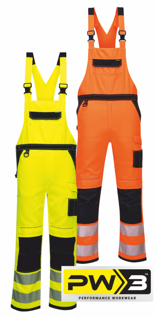 PW3 Hi -Vis laclové kalhoty