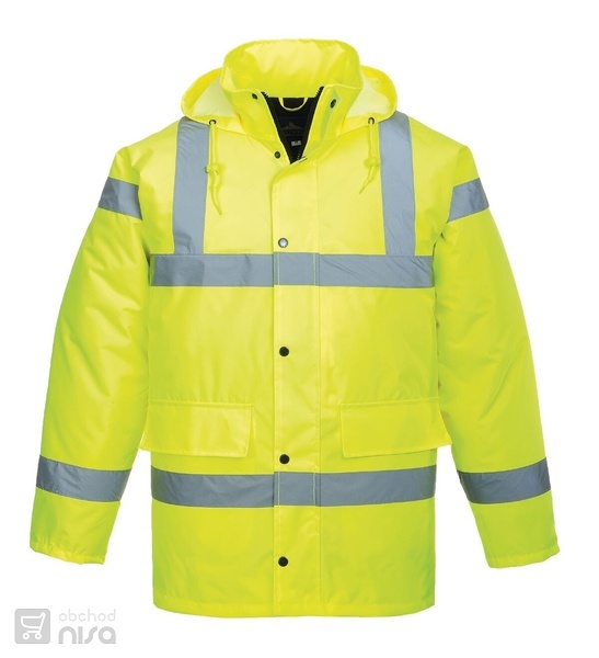 Zateplená Hi-Vis prodyšná bunda