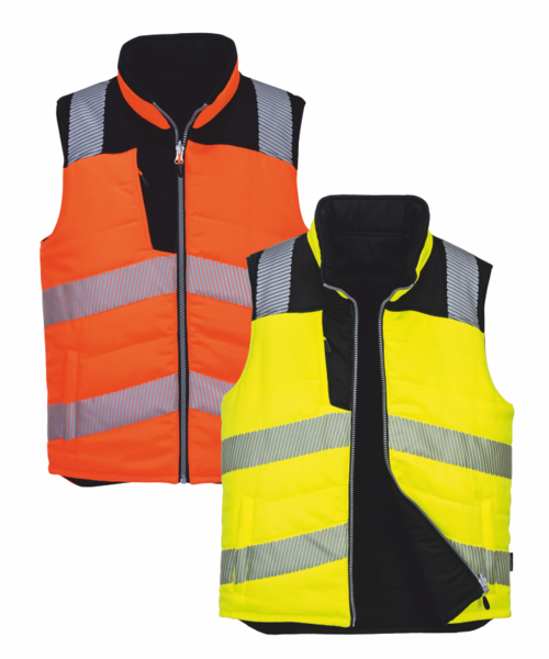 Oboustranná reflexní vesta 