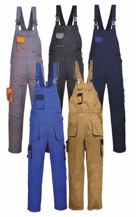  Portwest Texo laclové dvoubarevné prodloužené kalhoty 